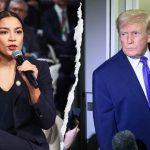 Trump hammers AOC Munich stumbles as ‘not a good look for the United States’