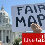 US supreme court rejects Missouri Republicans’ appeal to use Trump-backed congressional map in midterms – as it happened