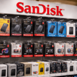 Why is SanDisk stock gaining 8% today?
