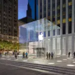 Apple Transforms Manhattan Flagship Into Foldable Showcase Ahead of Big Debut
