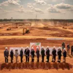 German Luxury Giant Plants Roots in the Peach State