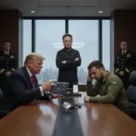 Satellite Sabotage and Energy Wars Strain Ties Between Trump and Zelensky